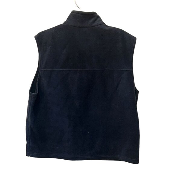 Columbia Flat Top Ridge Fleece Vest Full Zip Blue Size XXL Outdoor Winter Hiking - Picture 3 of 7